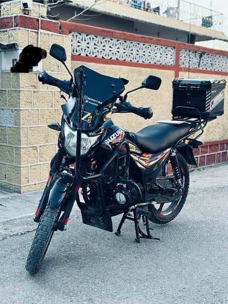 Suzuki GR 150 is up for sale with alot of modifications urgently sale 0