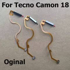 Techno Cammon 18T Fingerprint sensor 0