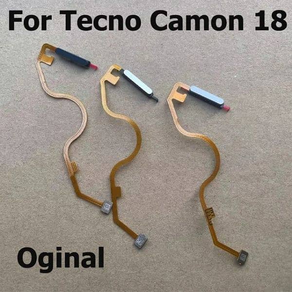 Techno Cammon 18T Fingerprint sensor 0