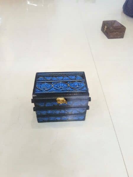 Jewelry box handmade Wooden handicrafts carved jewelry box 8