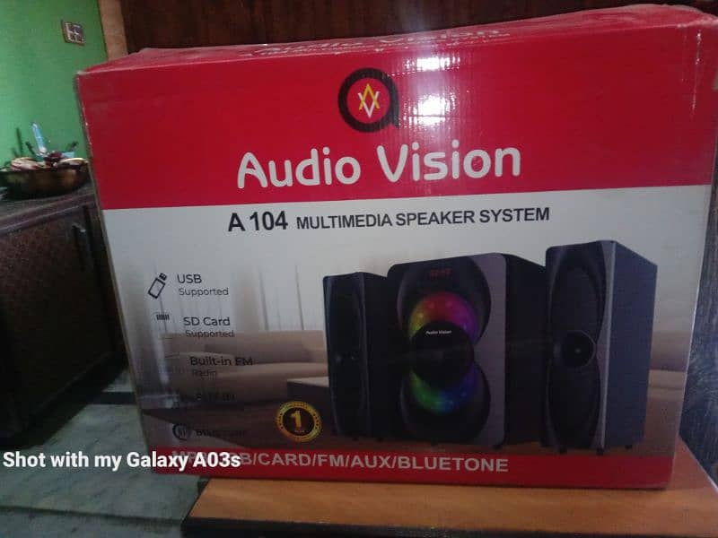 AUDIO VISION buffer speakers 0