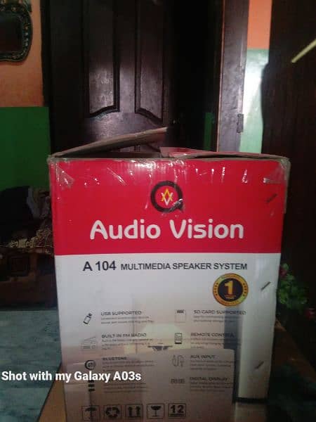 AUDIO VISION buffer speakers 1