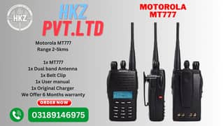 Walkie Talkie | Wireless Set Official Motorola MT777 Two Way Radio