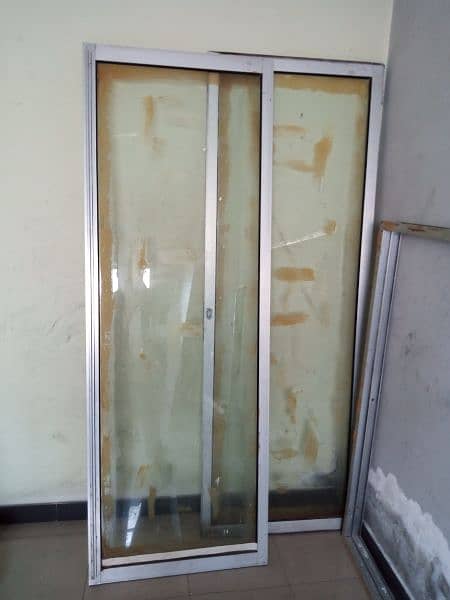 Aluminum Door with glass 0
