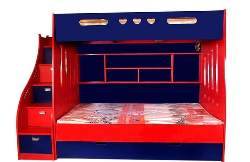 triple bunk bed/batman bunker/bunk bed for kids 4