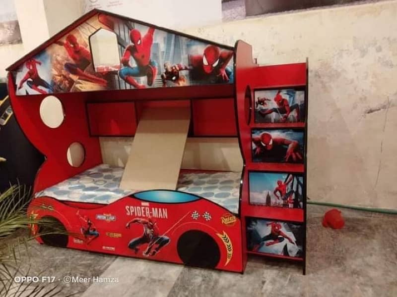 triple bunk bed/batman bunker/bunk bed for kids 5