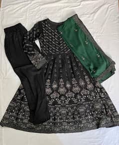 Black Chiffon Dress 0
