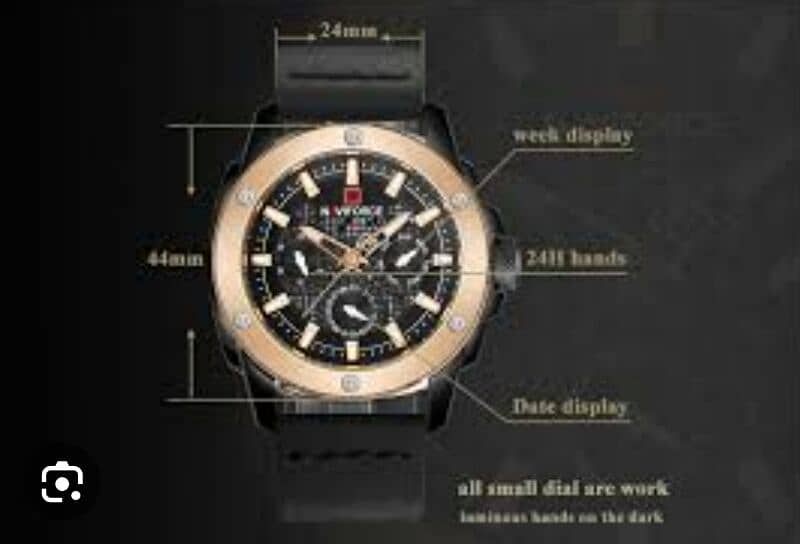 watche Imported branded Naviforce NF9116M ( upto 30m water resistant). 8
