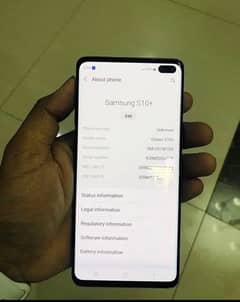 Samsung S10 plus clear panel pta approved 0