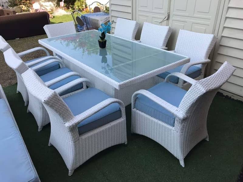 rattan dining table/5 seater dining/chairs/center tables/outdoor chair 13