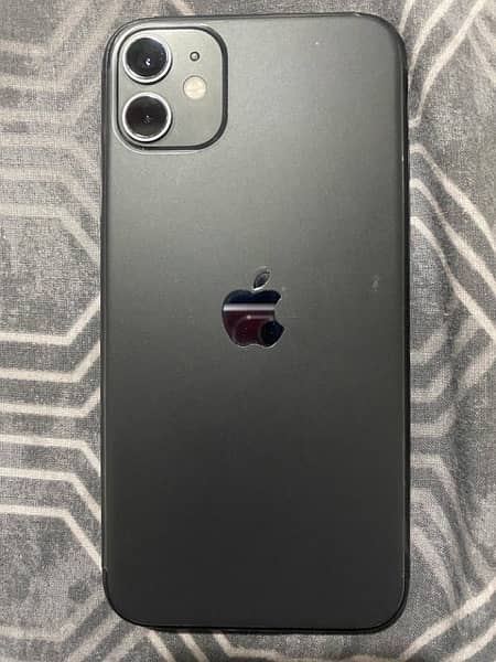 iPhone 11 128 gb Black PTA approved for sale. 11