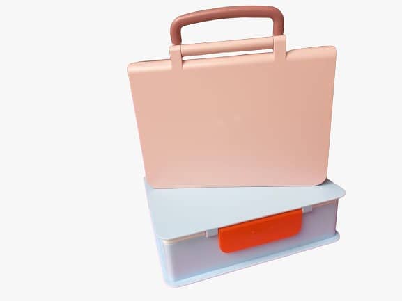 Lunch Box , Bento ( Book Style Sleek and Stylish ), storage box 3