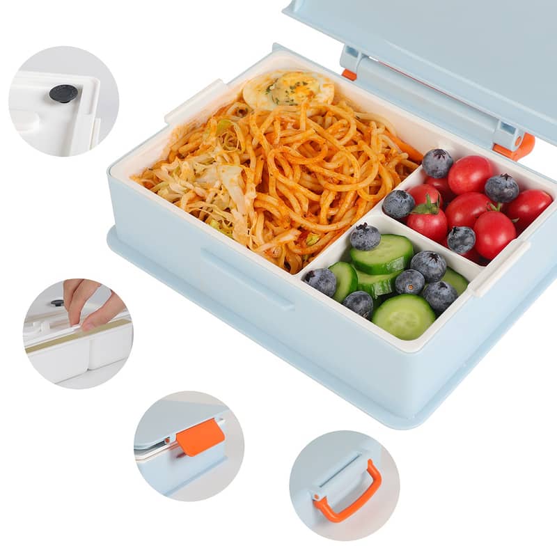 Lunch Box , Bento ( Book Style Sleek and Stylish ), storage box 11