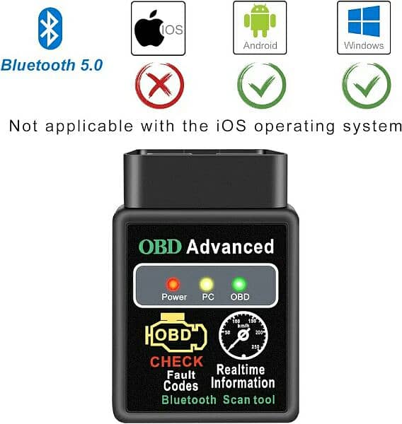 Bluetooth OBD2 Scanner for Car 1