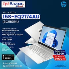 HP Laptop 15s-eq2174AU laptop on Installment