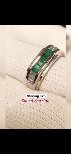 Cartier ring sawat stone Emerald