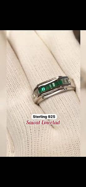 Cartier ring sawat stone Emerald 1
