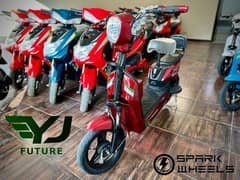 YJ Future Electric Scooty , Bike Indus , Mehran , Galaxy, Azaadi Model