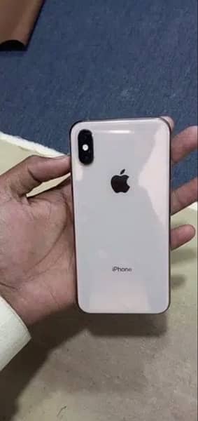 Iphone XS 64 gb golden clor   duel sim PTA proved 0