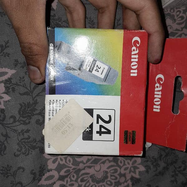 canon made in japan  printer cartridge ( BCI-24 ) each for 350. 5