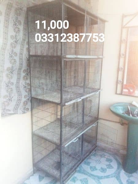 shirazi pegions end  3 . . iron havey cages for sale. . 9