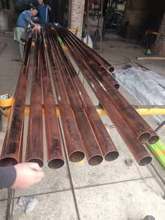 Copper pipe all size available with fitting like Tee, Socket, etc