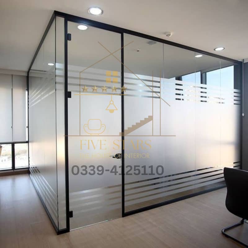 Glass films tinted frosted 3d safety commercial brandig 9