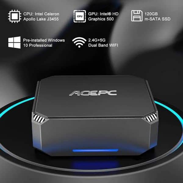 ACEPC AK2 4K  mini PC, 8GB  120GB SSD 2