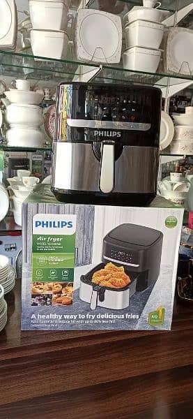 Original Philips HD9750 LCD Touch Air Fryer - 7.0 Liter, Master Chef 2