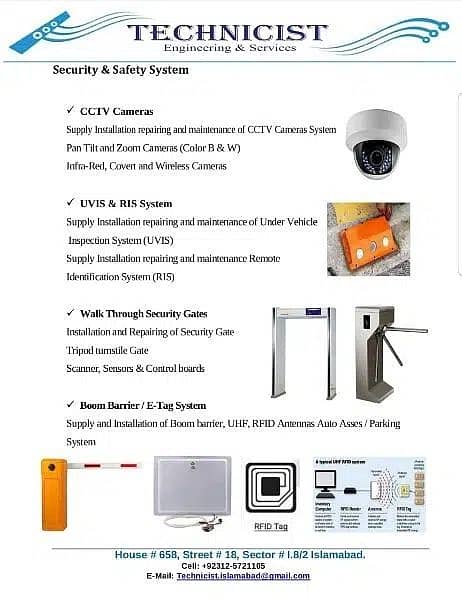 CCTV Project, E-Tag System, VM lines, Barriers, Highway safety items 9
