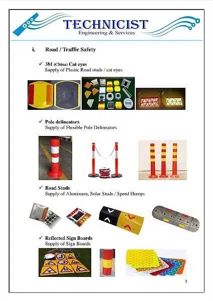 CCTV Project, E-Tag System, VM lines, Barriers, Highway safety items 11