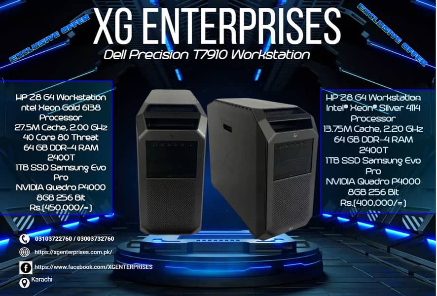 HP Z8 G4 Workstations Available! 0