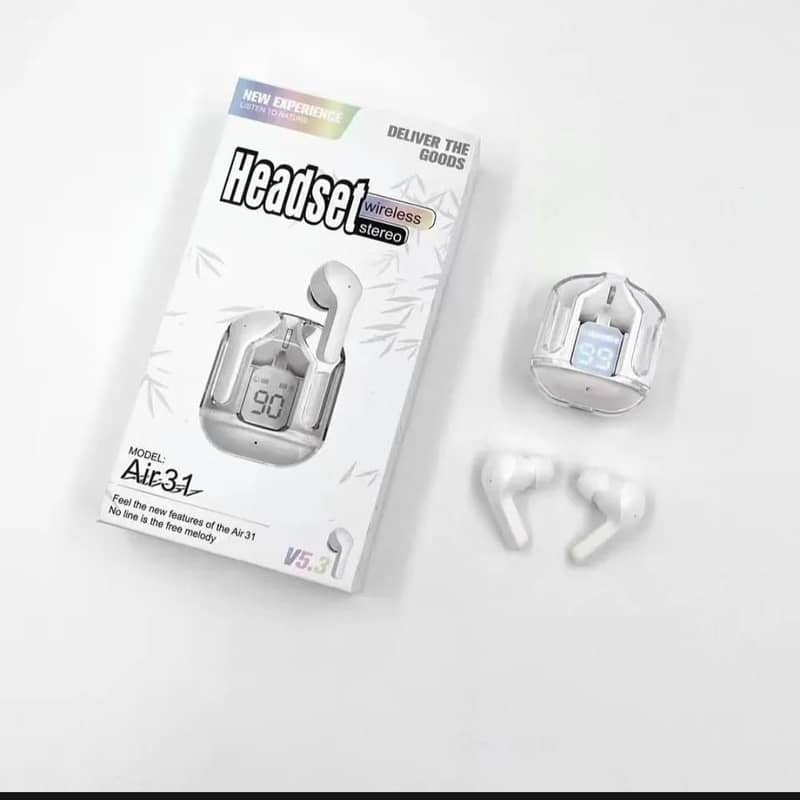 Airpods A31~Earbuds~Best earbuds~Wireless earbuds~Bluetooth earbuds. 11