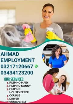 Maids/House Maids/Couple/Driver/Patient Care/Nanny/Helper /Available