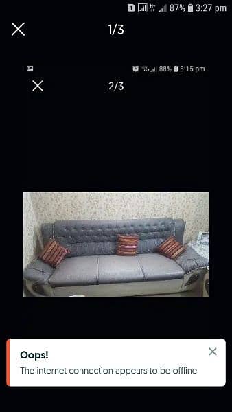 7 seater sofa set for sale. . . 2