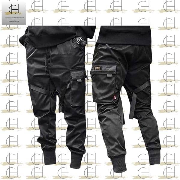 MEN'S CASUAL CARGO TROUSERS 0