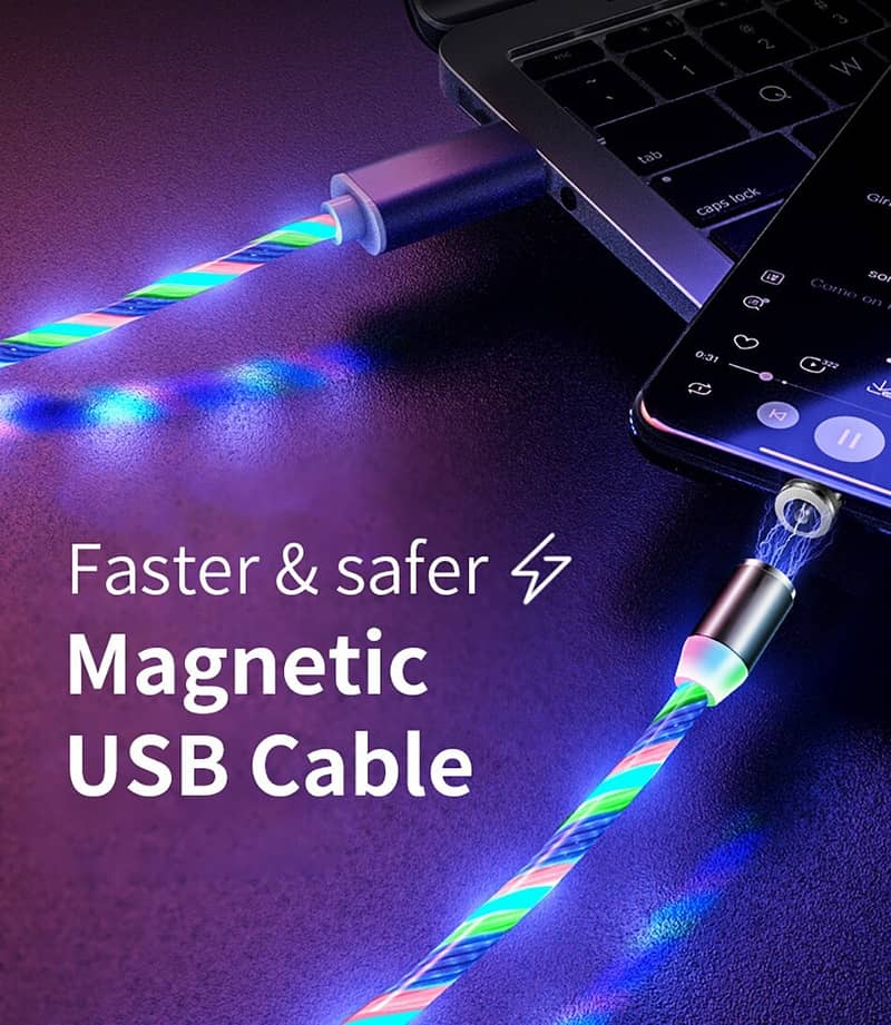 Data cable~Magnetic charging Cable~Fast charging cable 7
