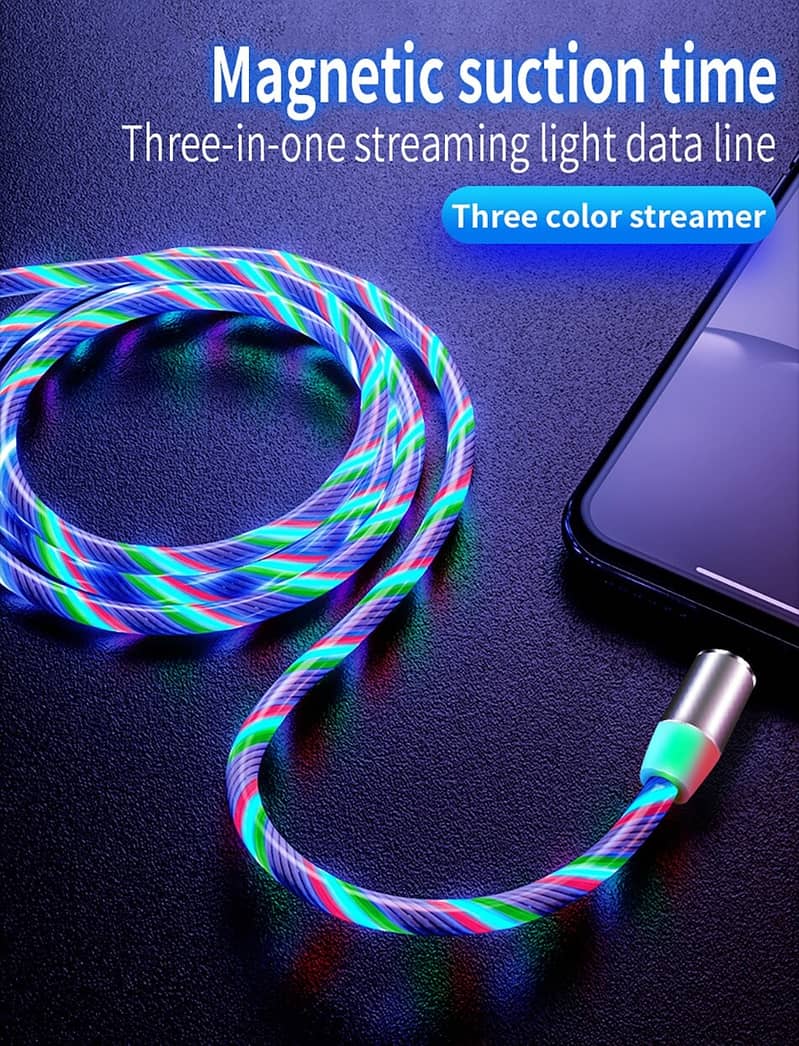 Data cable~Magnetic charging Cable~Fast charging cable 8