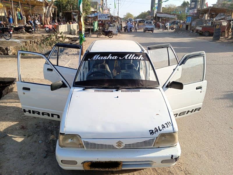 Mehran Car 1991 model Urgent sell 3