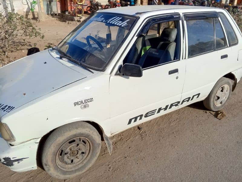 Mehran Car 1991 model Urgent sell 8