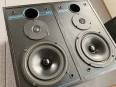musical fidelity MC-1 bookshelf speakers made in UK