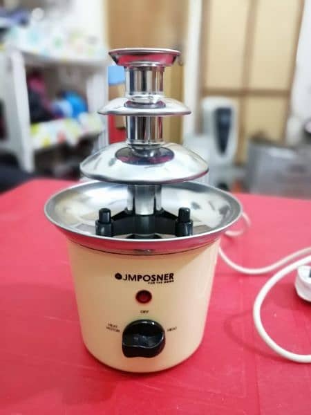 Sunbeam Choccy Electric 3 Tier Chocolate Fountain, Imported 5