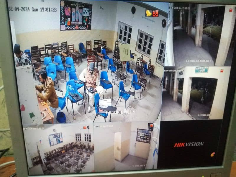 2MP CCTV camera night vision complete installation & maintenance 1