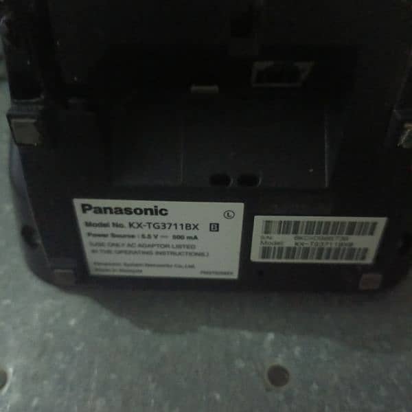 Panasonic Card less Telephone 3