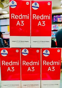 REDMI A3 4/128 completely boxs pack