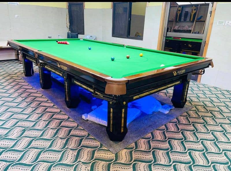 All Type Of Game Snooker / Pool/ Table Tennis / Football Game / Dabbo 10