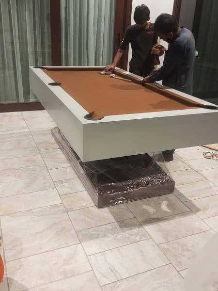 All Type Of Game Snooker / Pool/ Table Tennis / Football Game / Dabbo 18