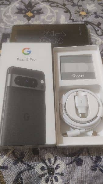 Google Pixel 8 Pro with Google Charger 3