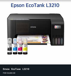 EPSON L-3210 3in1 Colour Printer # Box Pack #