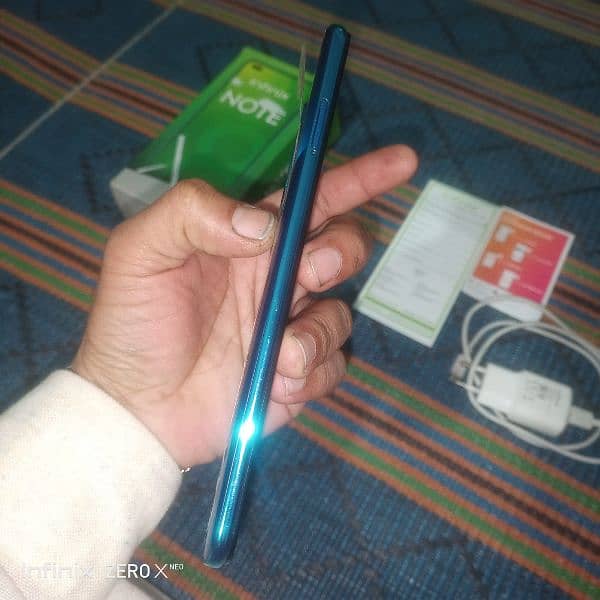 Infinix note 8 complete box with charger 10